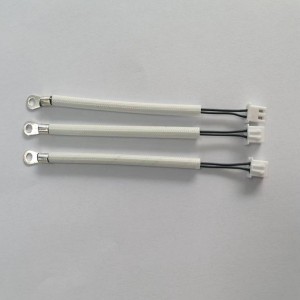 Fixed piece temperature sensor