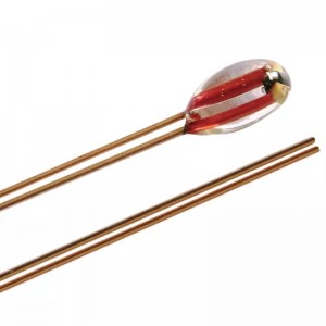 MF51 glass encapsulated glass coated thermistor temperature measurement NTC thermistor