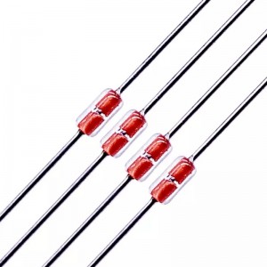 MF58 glass encapsulated glass coated thermistor temperature measurement NTC thermistor